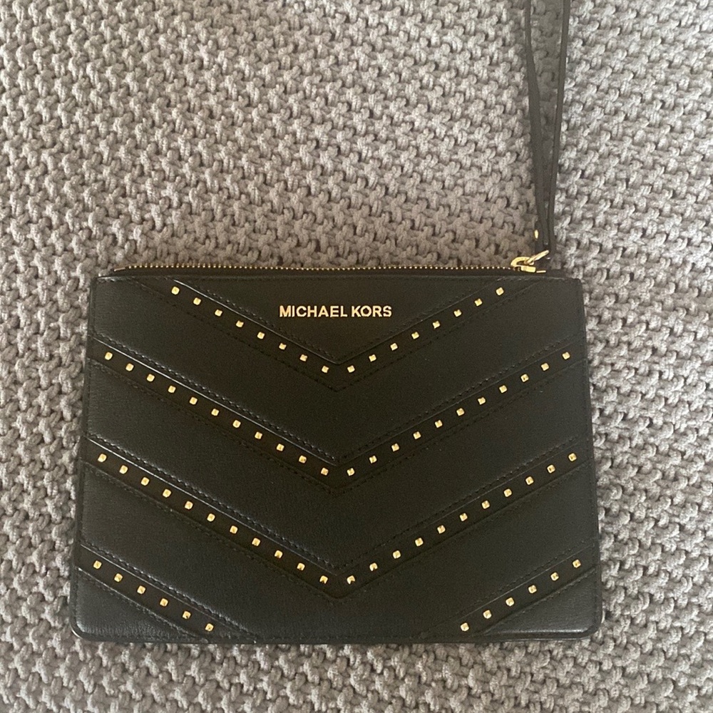Large Michael Kors envelope wristlet
